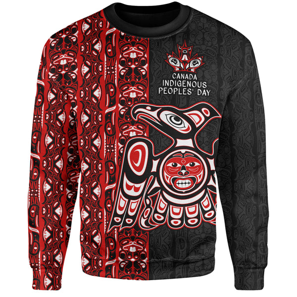 Canada Sweatshirt Haida Indigenous Spirit Canada Edition