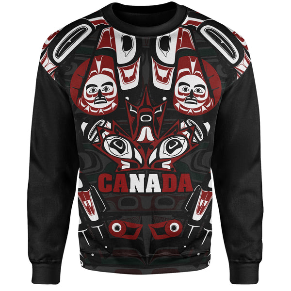 Canada Sweatshirt Haida Heritage Maple