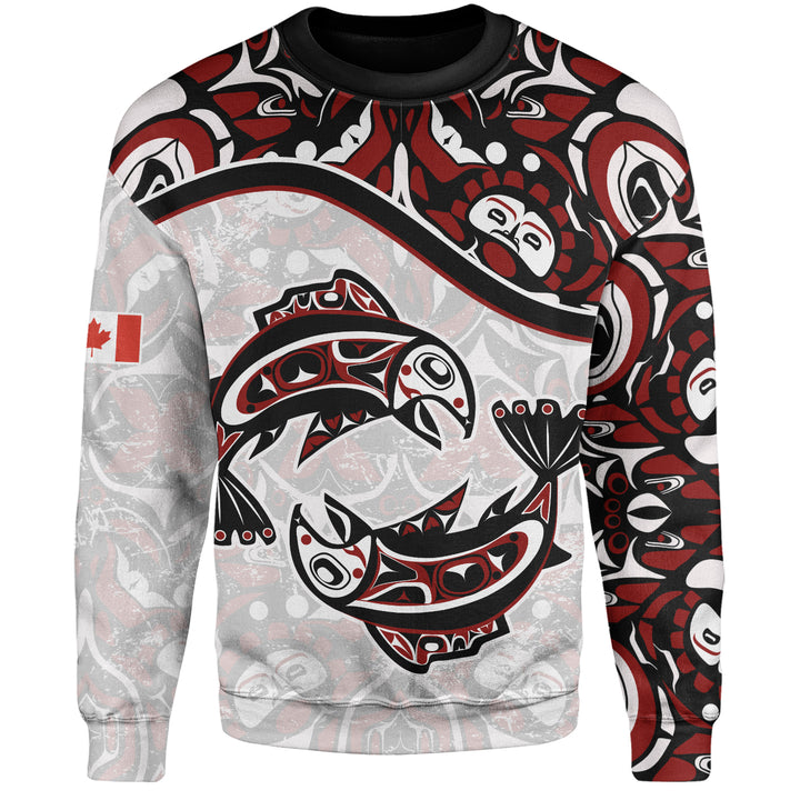 Canada Sweatshirt Haida Ocean Strength