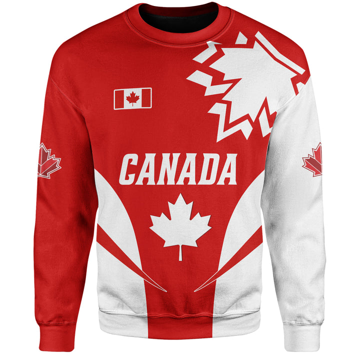 Canada Sweatshirt Canada Bold Maple Surge