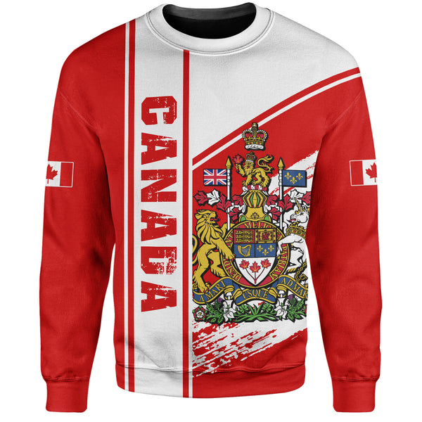Canada Sweatshirt Canada Heritage Crest