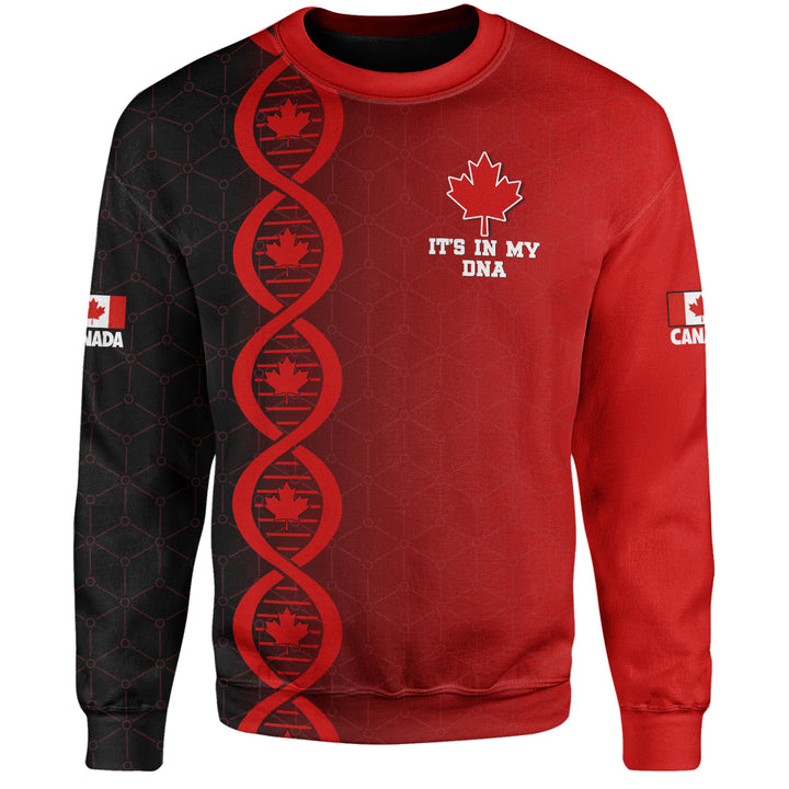 Canada Sweatshirt DNA Of A True Canadian
