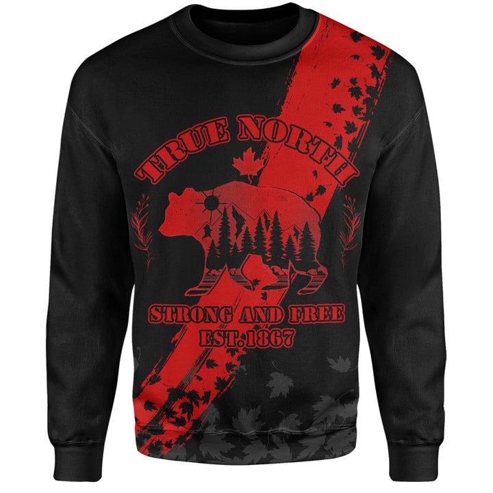 Canada Sweatshirt Canada 1867 Maple Heritage