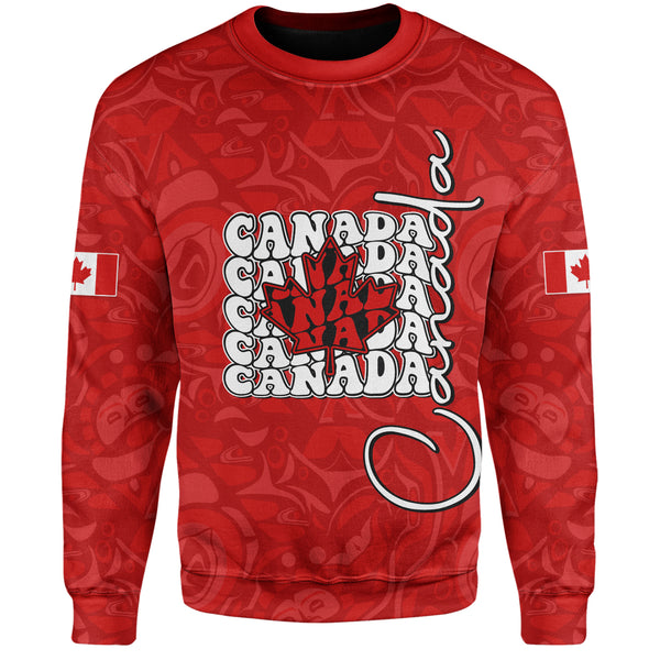 Canada Sweatshirt Roots Of The North