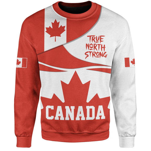 Canada Sweatshirt Canada True North Strong Legend