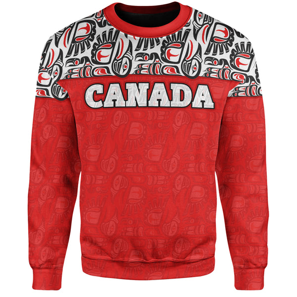 Canada Sweatshirt Haida Voices Of The North