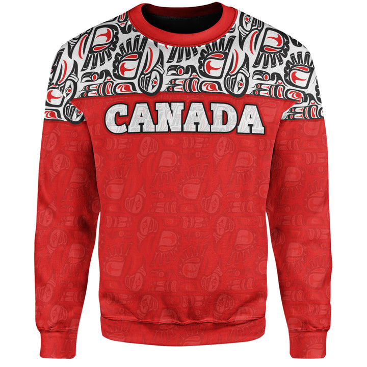 Canada Sweatshirt Haida Voices Of The North