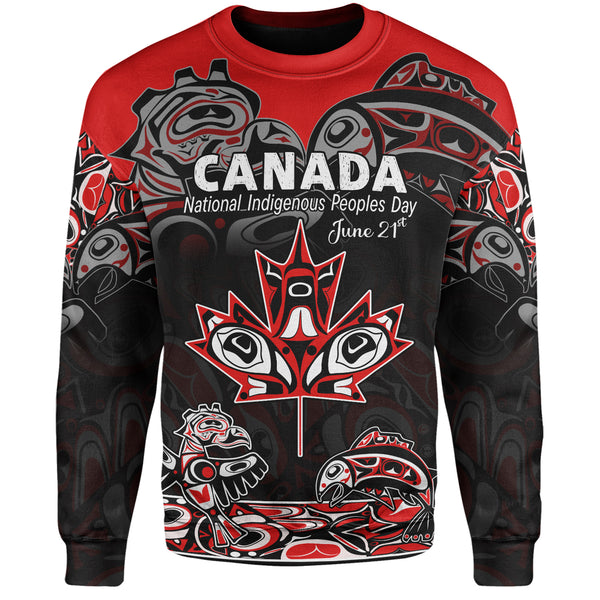 Canada Sweatshirt Indigenous Peoples' Day Jun 21