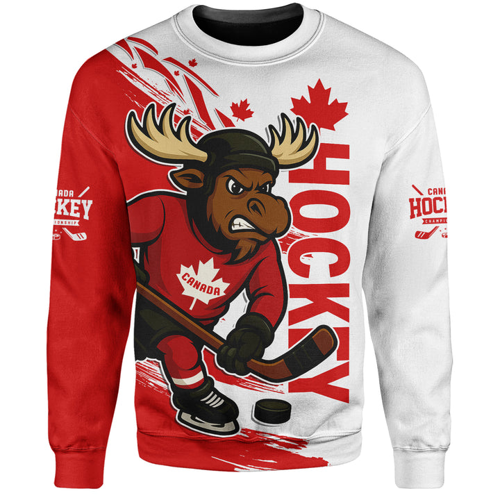 Canada Sweatshirt Canada Hat Trick Classic