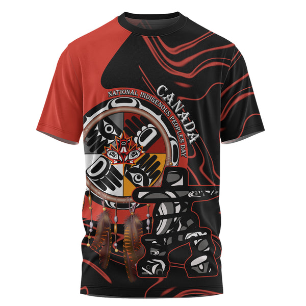 Canada T-Shirt Indigenous Peoples Day With Dreamcatche
