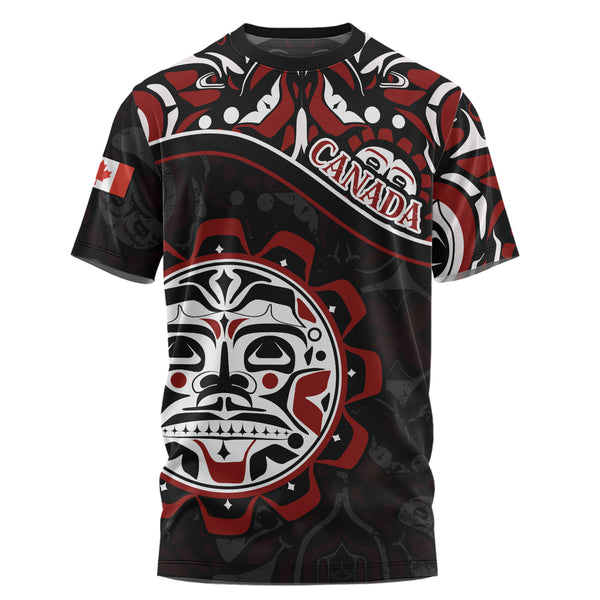 Canada T-Shirt Haida Sun Spirit