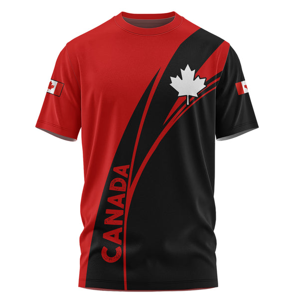 Canada T-Shirt Maple Wave Canada