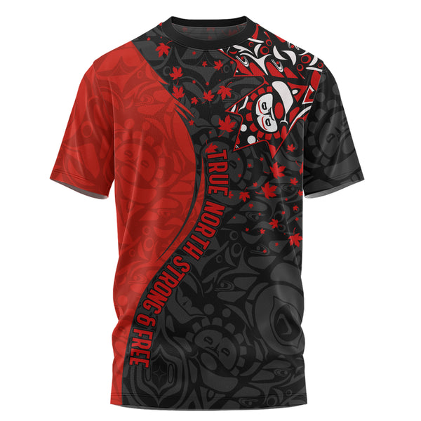 Canada T-Shirt Haida Flame Canada Proud