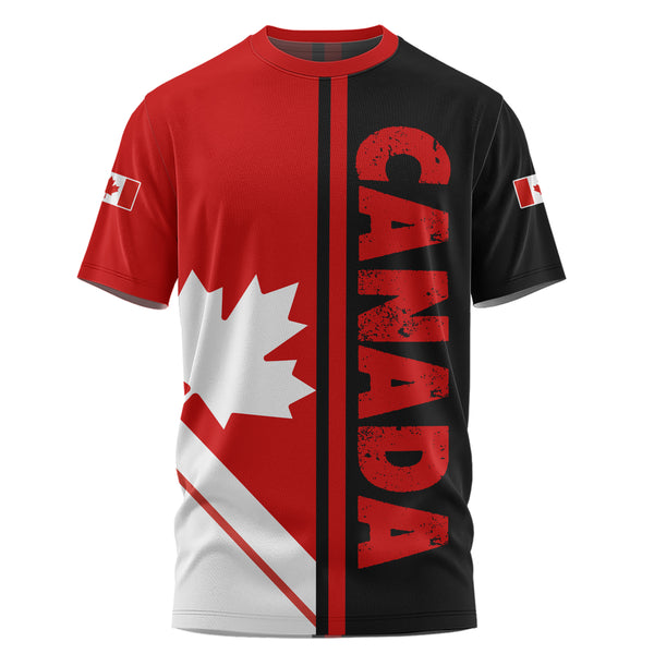 Canada T-Shirt Maple Power Canada Split