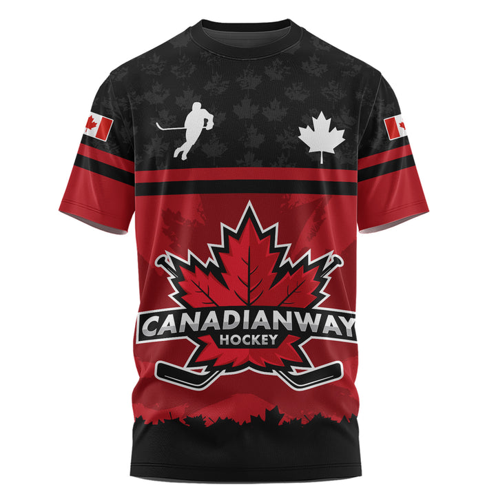 Canada T-Shirt True North Hockey Pride