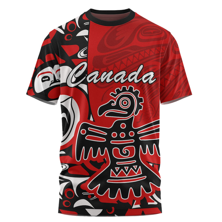 Canada T-Shirt Canada Eagle’s Might Haida Heritage