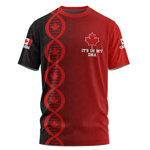 Canada T-Shirt DNA Of A True Canadian