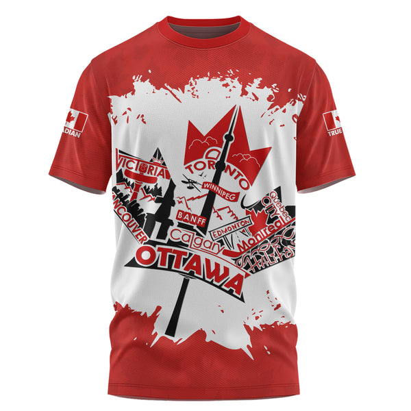 Canada T-Shirt Canada Day Maple Pride