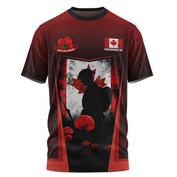 Canada T-Shirt Remembrance Day Heroes Of The Maple Leaf
