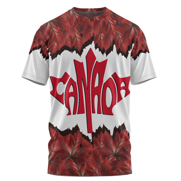 Canada T-Shirt Red Leaf Dominion