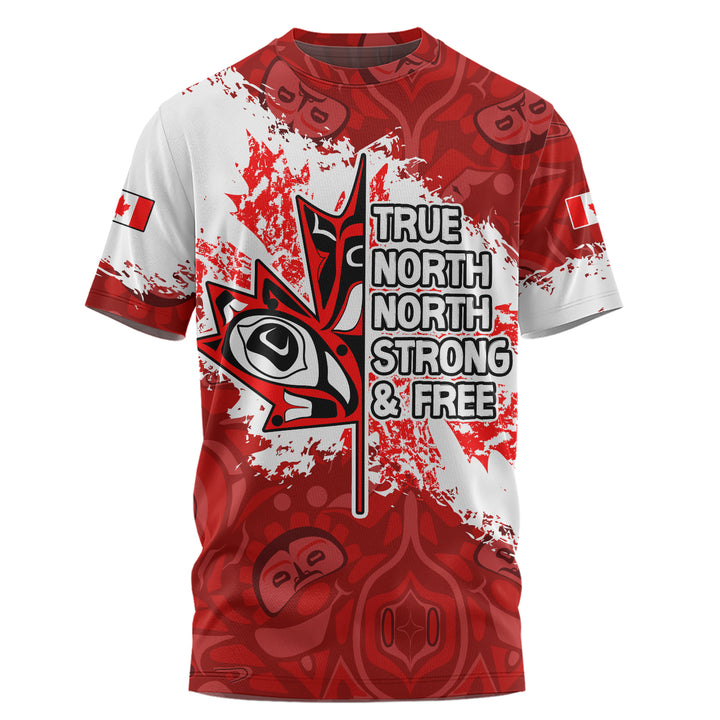 Canada T-Shirt Haida Indigenous Maple Pride