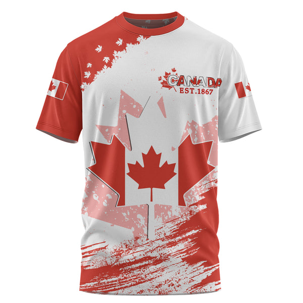 Canada T-Shirt Maple Born Canada Made