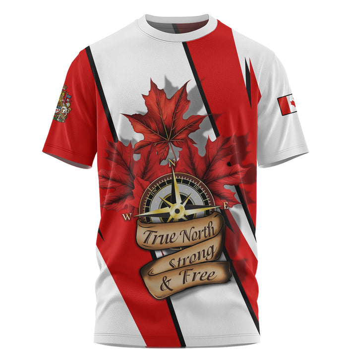 Canada T-Shirt Canada True North Compass