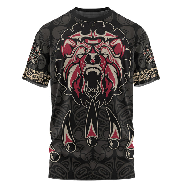 Canada T-Shirt Haida Tribal Roaring Bear