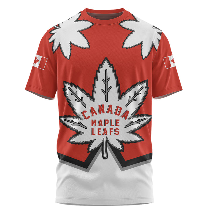 Canada T-Shirt Red Maple Leafs Spirit