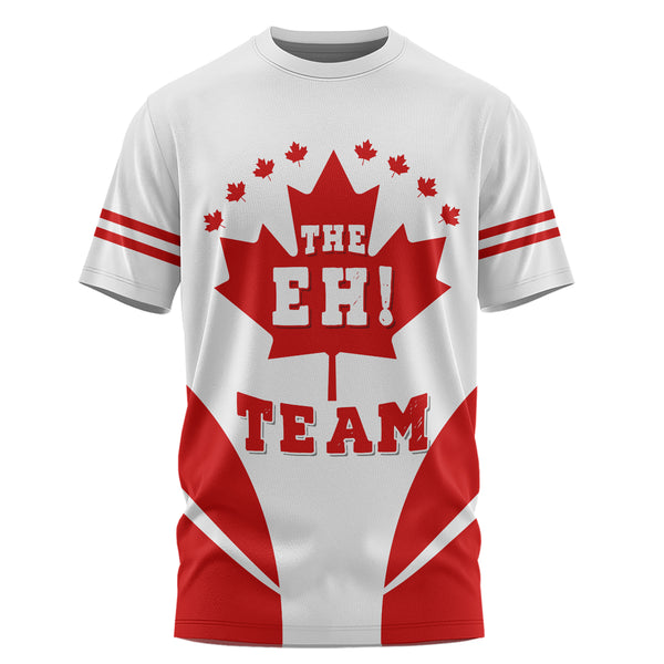 Canada T-Shirt Custom Canada The Eh Team Maple Leaf