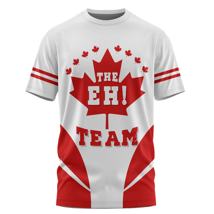 Canada T-Shirt Custom Canada The Eh Team Maple Leaf