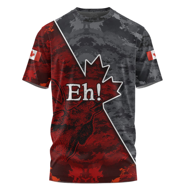 Canada T-Shirt Camouflage Maple Strength