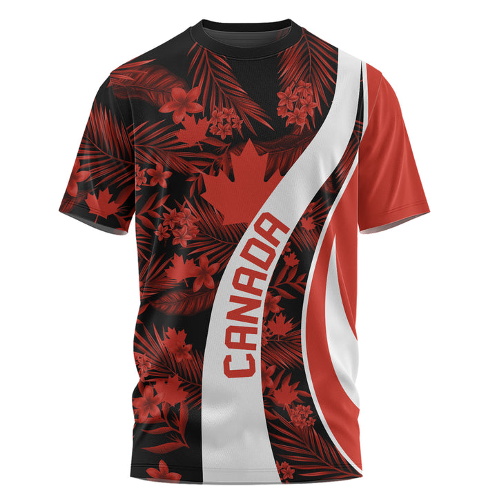 Canada T-Shirt Canada Vintage Tropical Summer Style