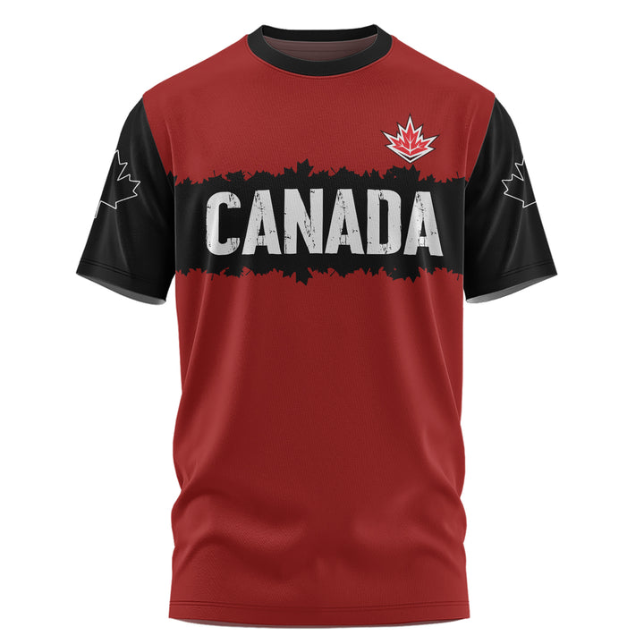 Canada T-Shirt Red & Black True North