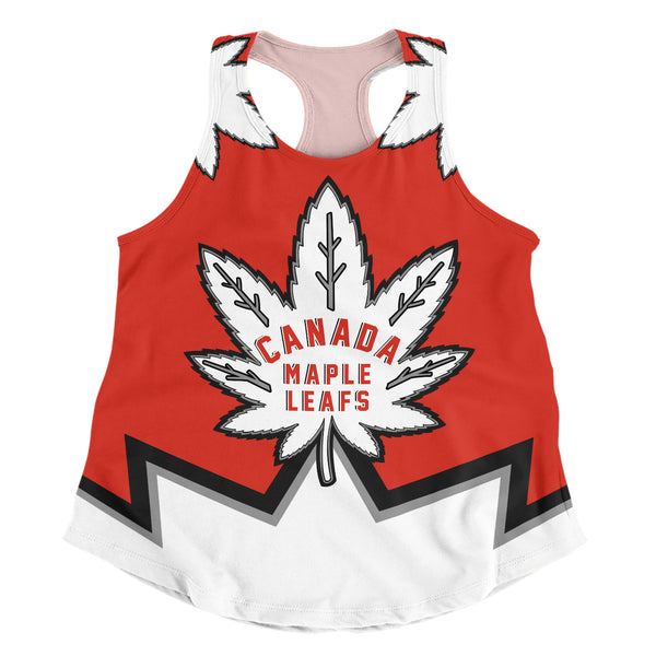 Canada Women Tank Red Maple Leafs Spirit