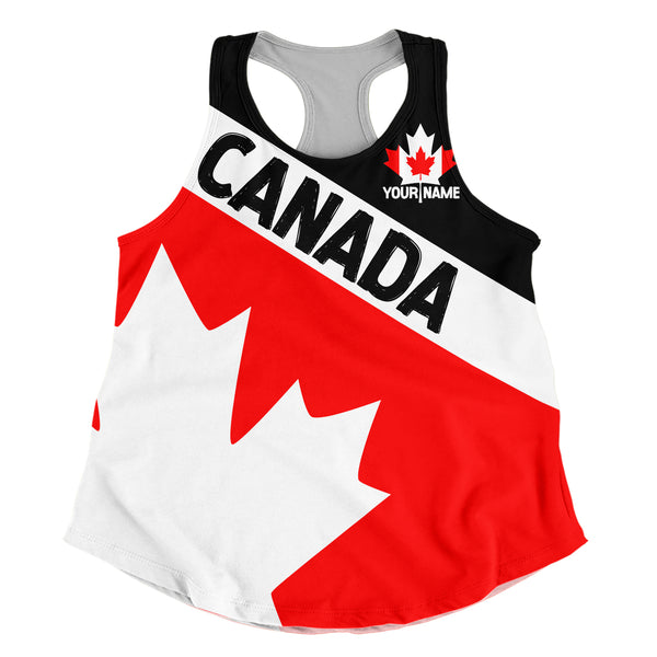 Canada Women Tank Maple Power Stripes