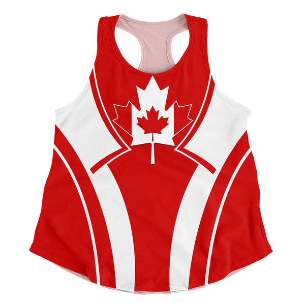 Canada Women Tank The Red And White Legacy