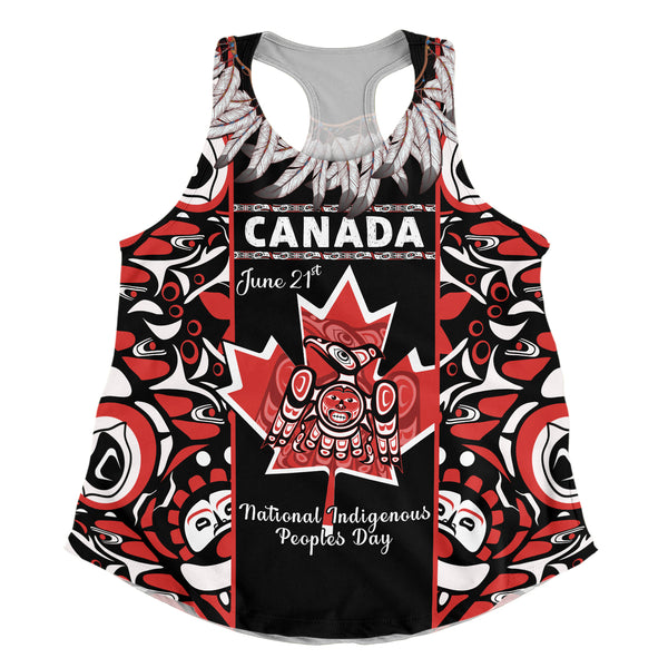 Canada Women Tank National Indigenous Peoples Day Canadian Indigenous Haida