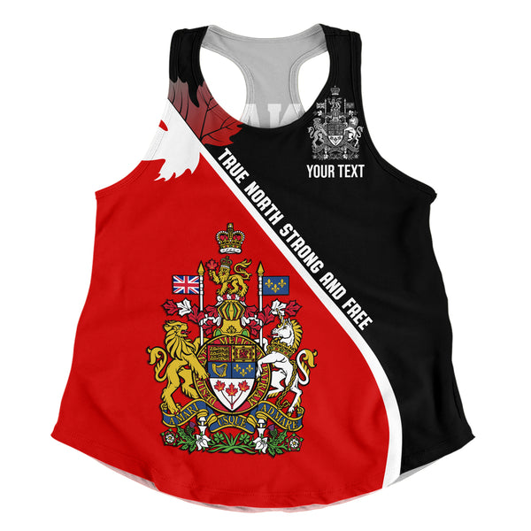 Canada Women Tank Custom Proud Canadian Coat