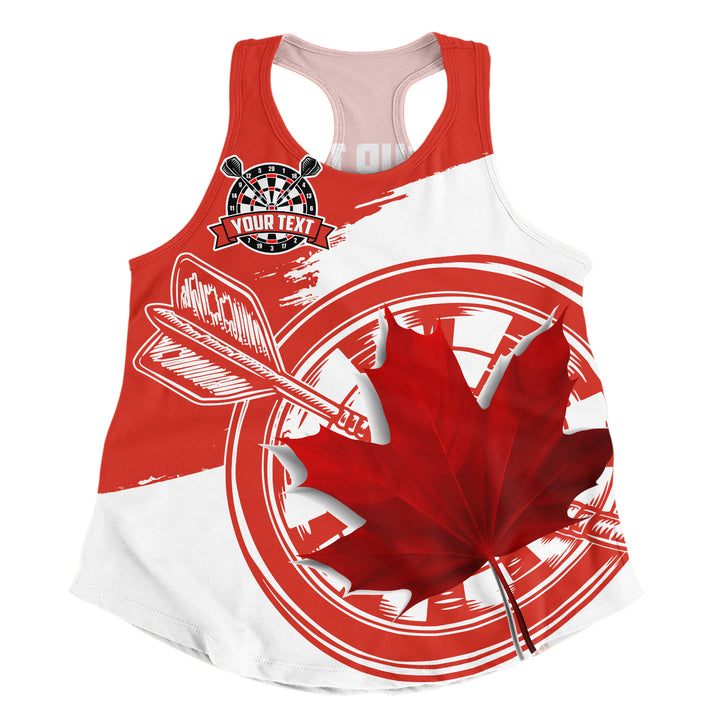 Canada Women Tank Sharp Maple Dart Shot