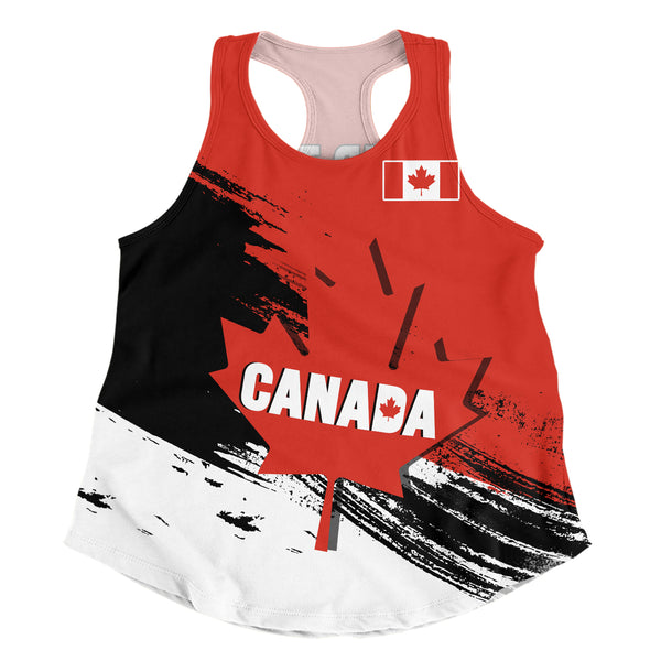 Canada Women Tank Canada Maple Crest Honor