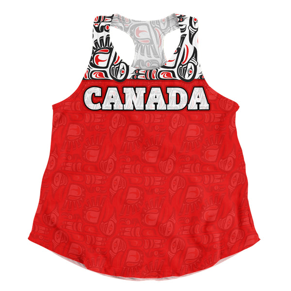 Canada Women Tank Haida Voices Of The North