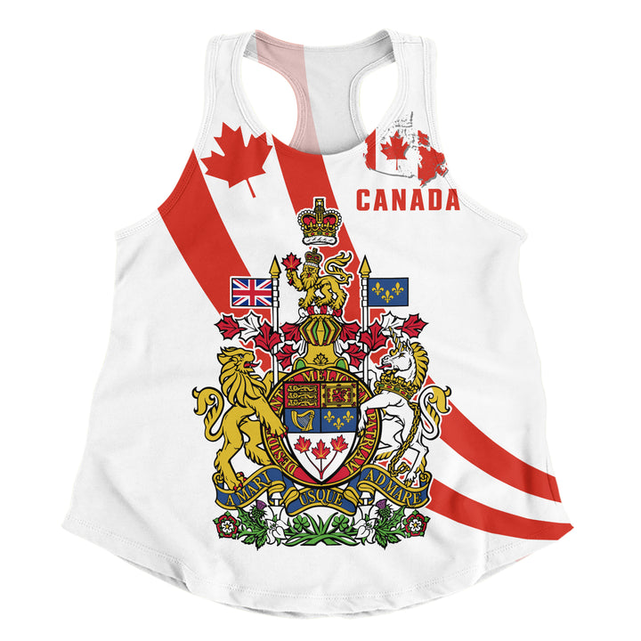 Canada Women Tank Great North Symbol