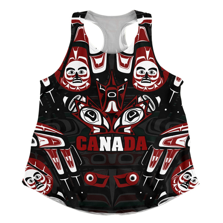 Canada Women Tank Haida Heritage Maple