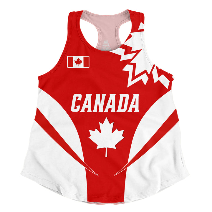 Canada Women Tank Canada Bold Maple Surge