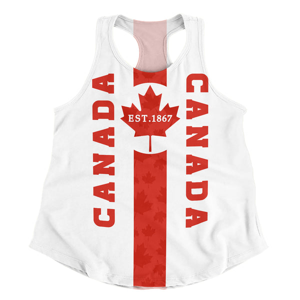 Canada Women Tank Canada Maple Pride 1867