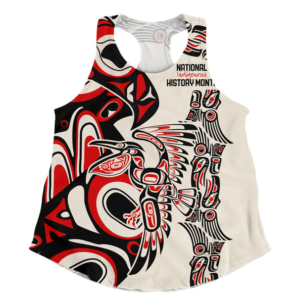 Canada Women Tank Haida Sacred Wings History Month Edition
