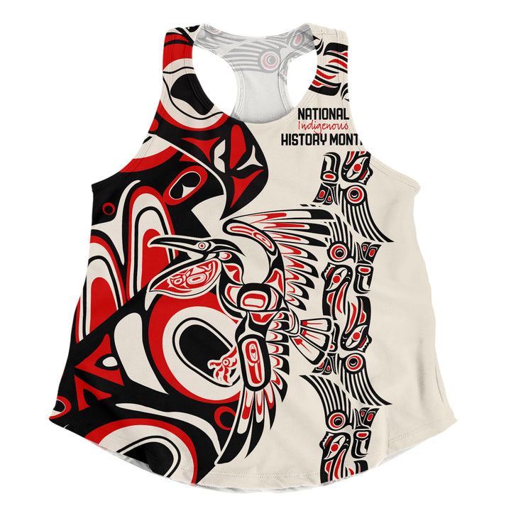 Canada Women Tank Haida Sacred Wings History Month Edition