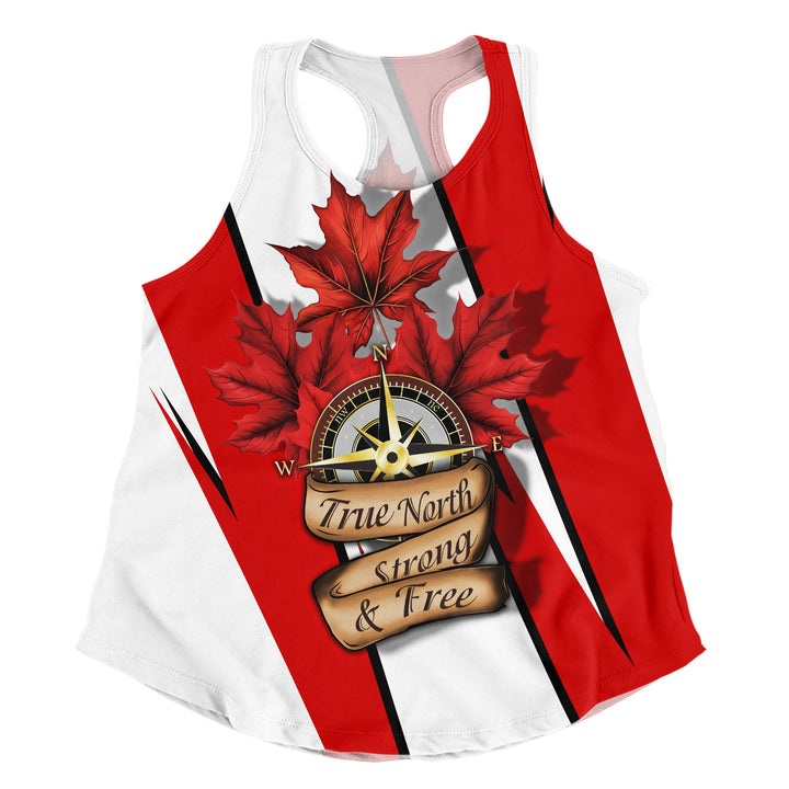 Canada Women Tank Canada True North Compass