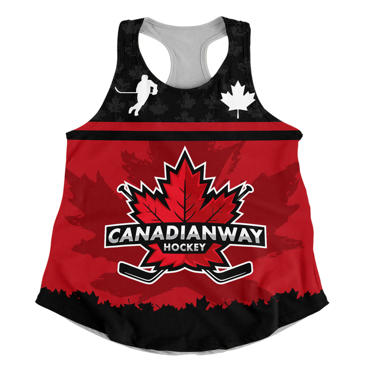 Canada Women Tank True North Hockey Pride